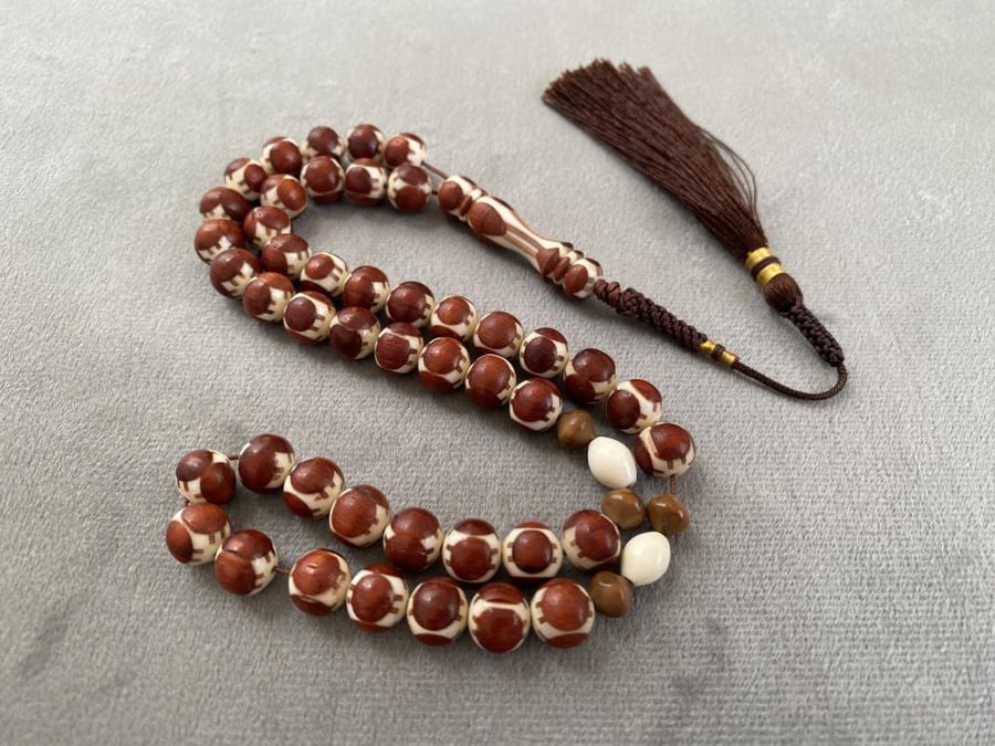 Bone camel and rosewood