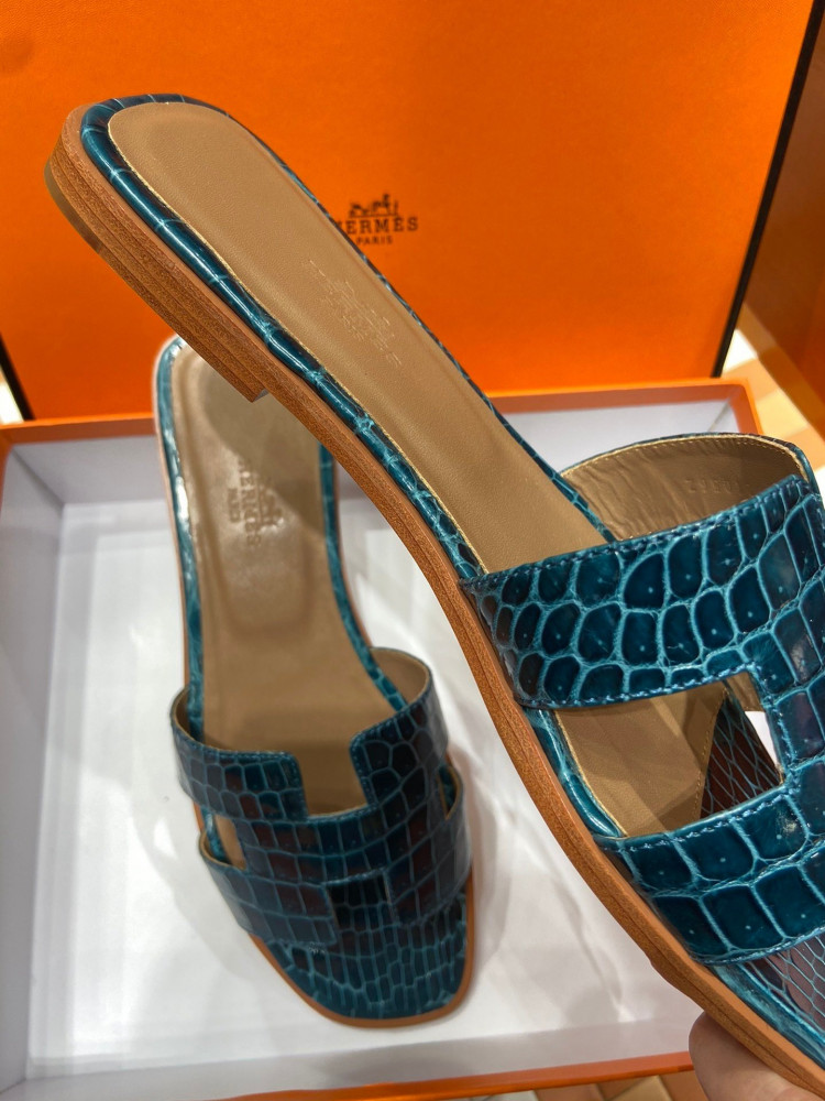 HERMES WOMEN SANDEL GREAN