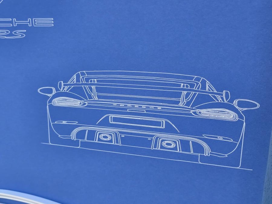 Porsche - Blue Print (بورش)