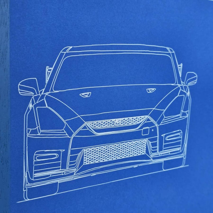 Nissan GTR - Blue Print (جي تي ار)