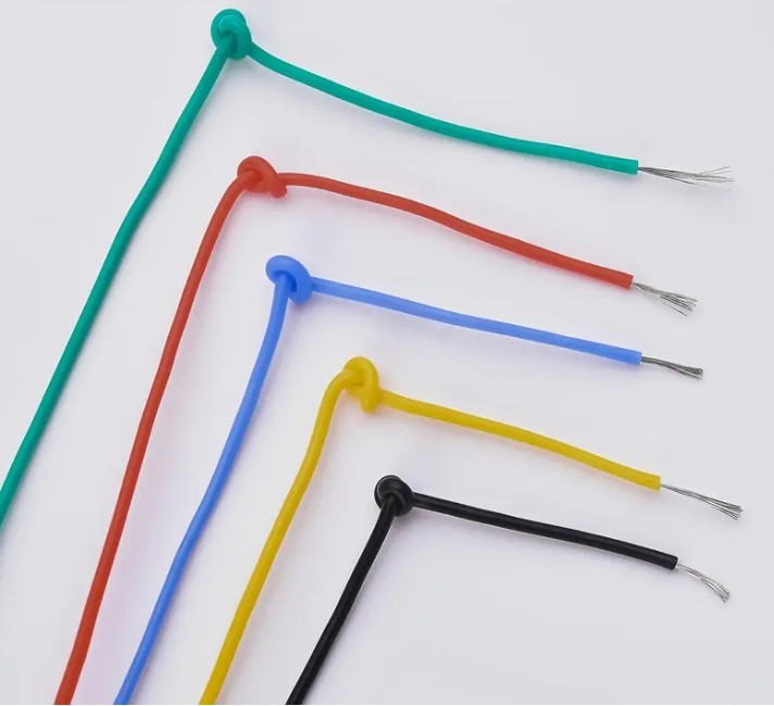 1 مجموعة ، 28 AWG سلك كهربائي مجدول ، 28 مقياس أسلاك نحاسية معلبة ملون عالي الجودة