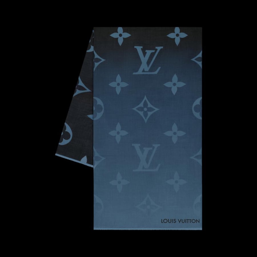وشاح LV  - كحلي