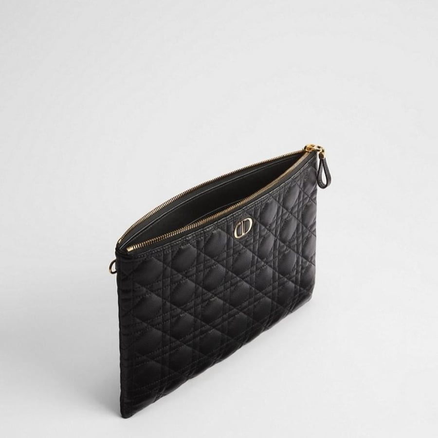 Pouch Dior - أسود