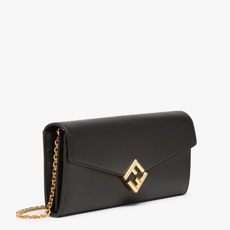 محفظة Fendi - أسود