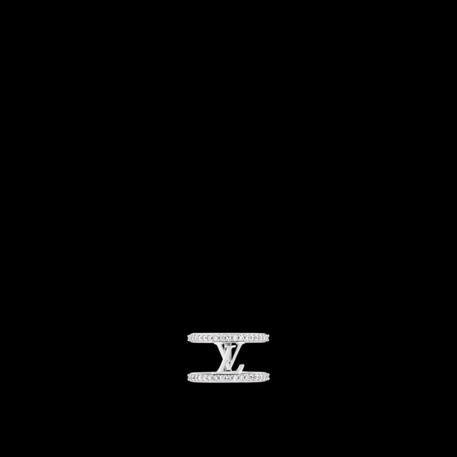 خاتم  LV - فضي