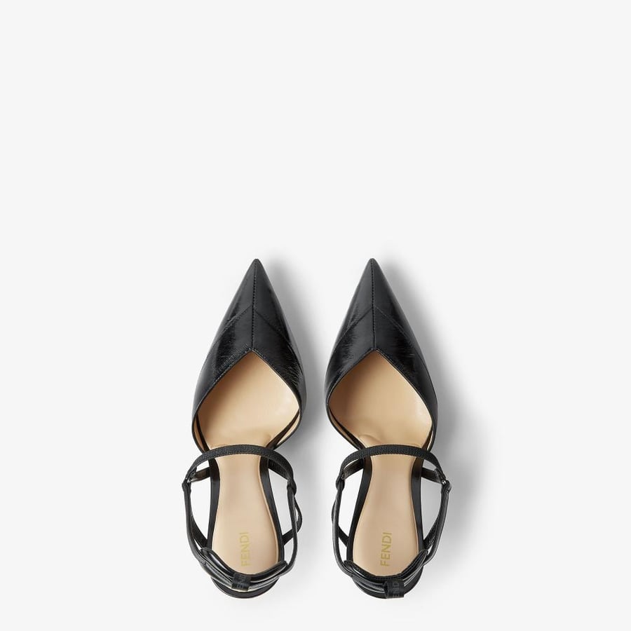 حذاء Fendi بكعب - أسود