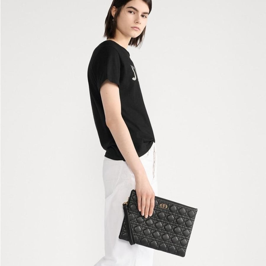 Pouch Dior - أسود
