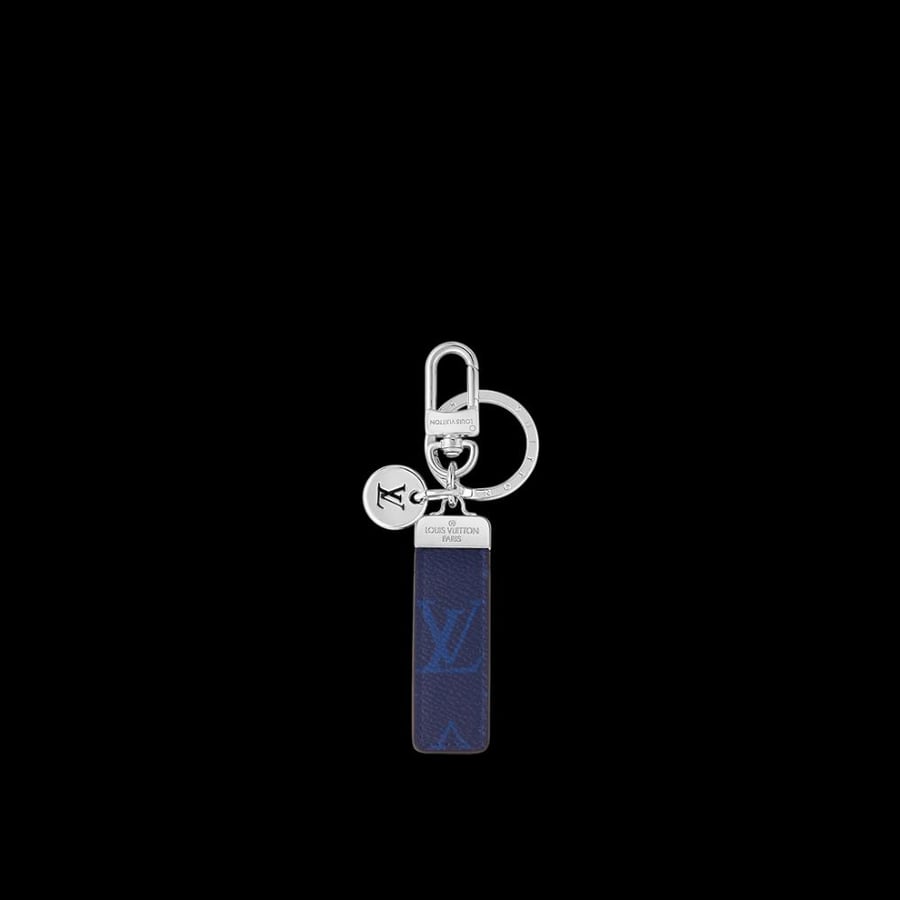 LV key holder - blue