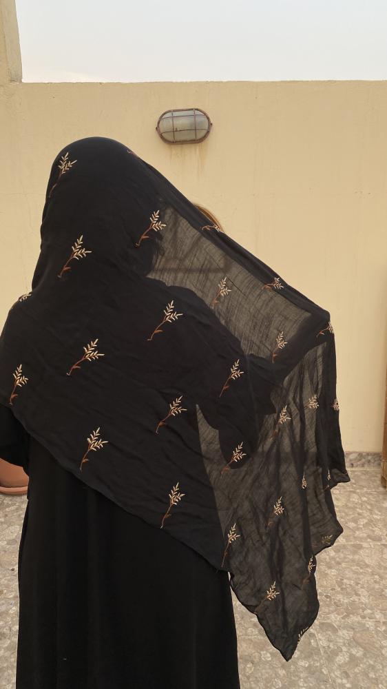 طرحه لينن مطرزة