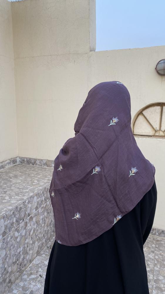 طرحه لينن مطرزة