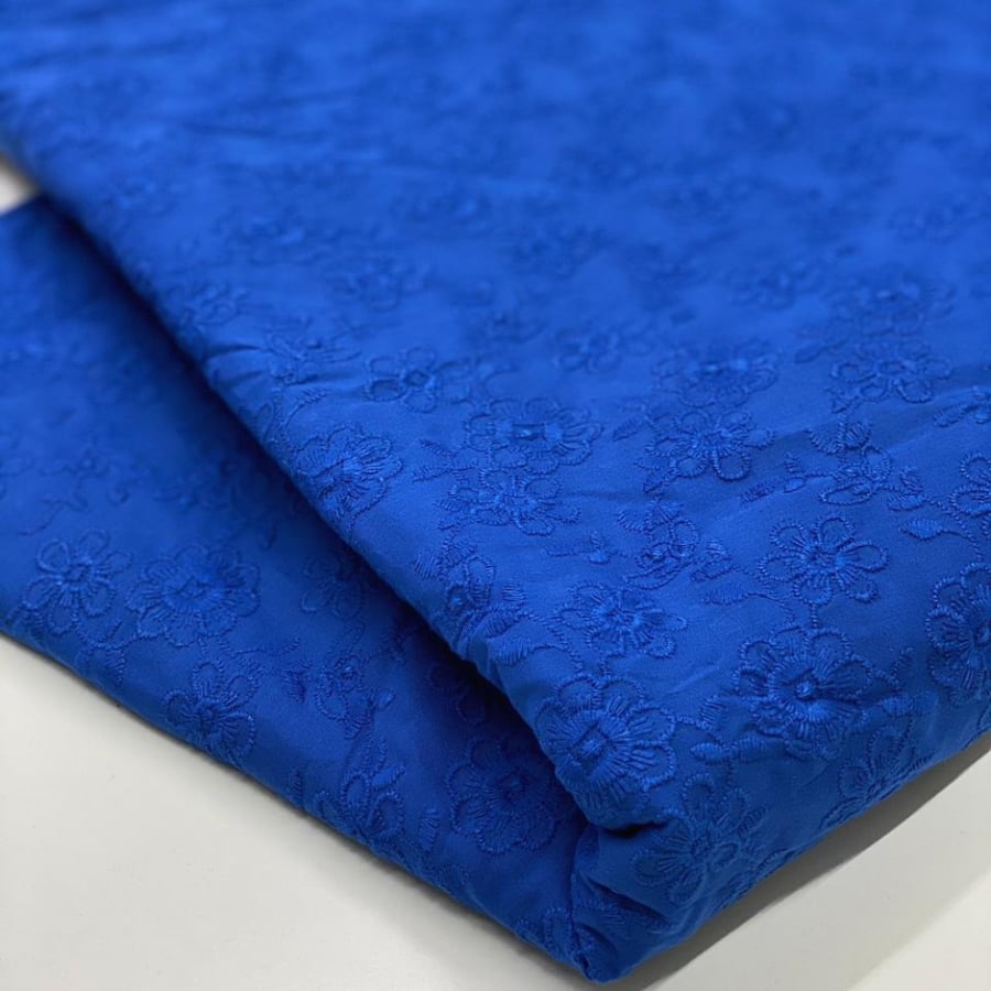 Rough cotton "Rakama" - blue