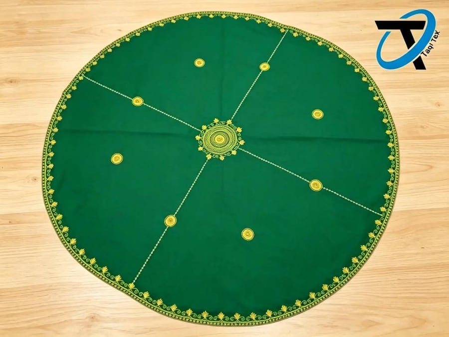 مفرش زري ( دائري ) كبير