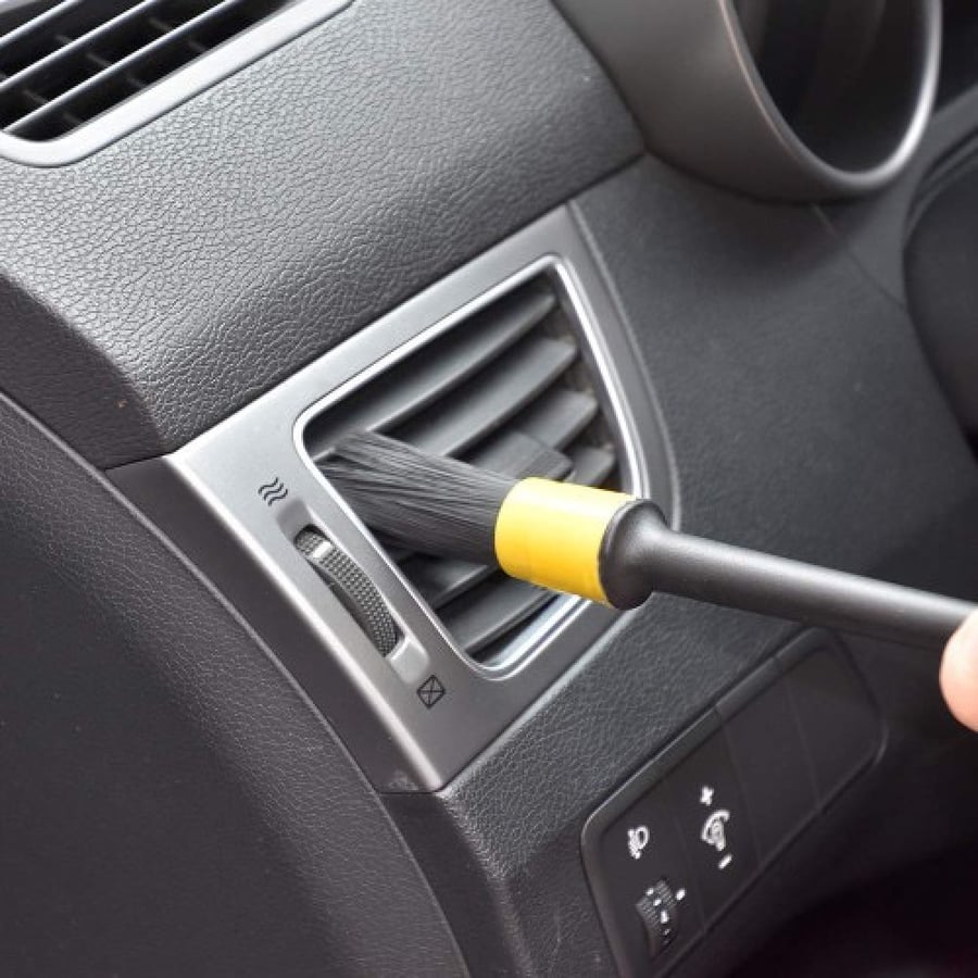 Plastic cleaning brush set