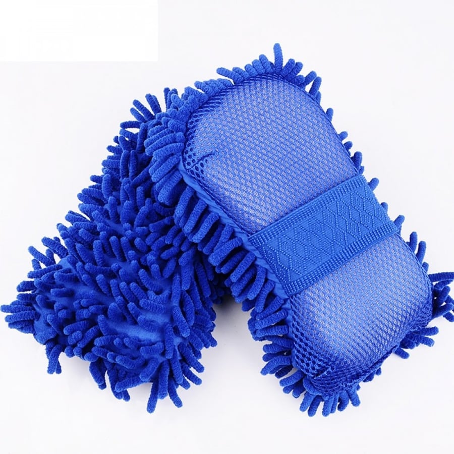 Microfiber cleaning sponge