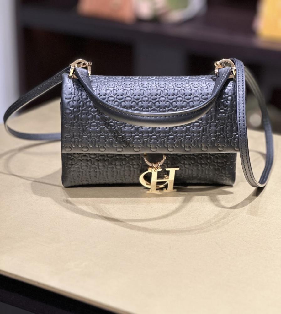 سي اتش كارولينا هريرا كاملوت سمول | CH Carolina Herrera small camelot bag