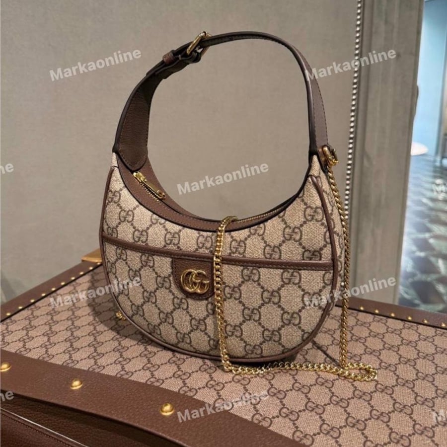 قوتشي ميني نصف القمر | Gucci mini half-moon
