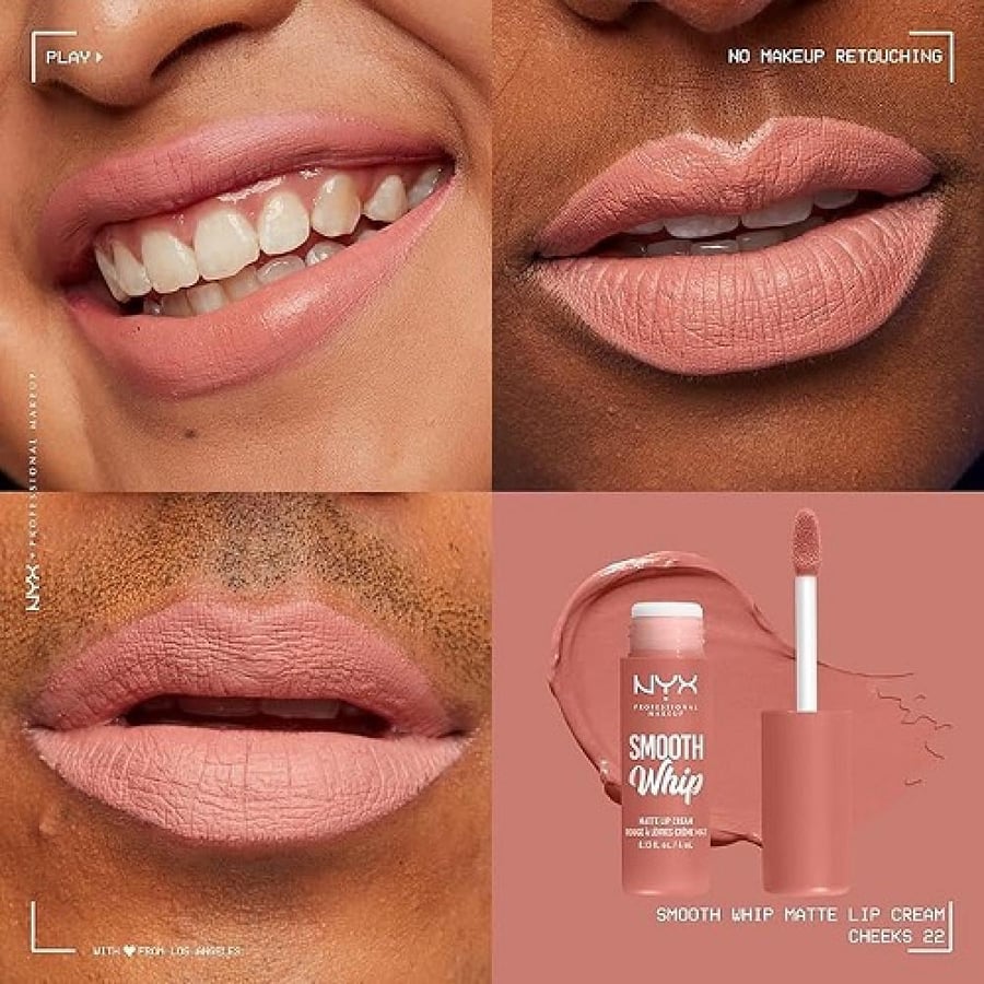 Nude matte soft lip gloss from NYX - 22