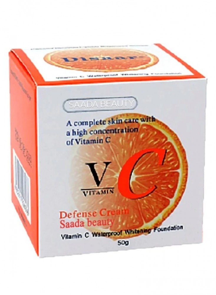 Saadah Beauty Vitamin C Foundation for face lightening – 50g