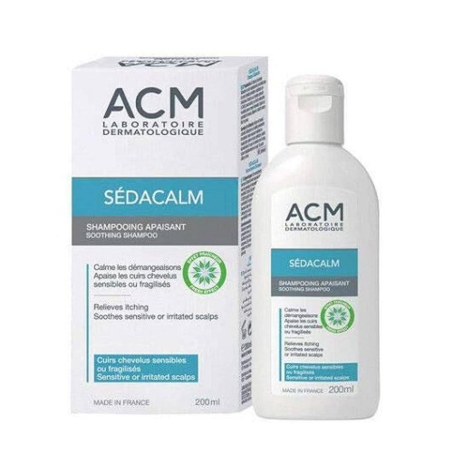 Sidakalm soothing shampoo for hair loss treatment AMC Laboratories 200 ml