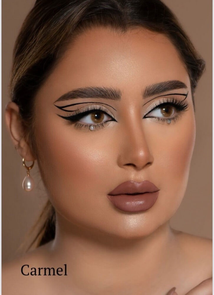 عدسات ملونة من براوني بوني كولكشن الجديد- كاراميل