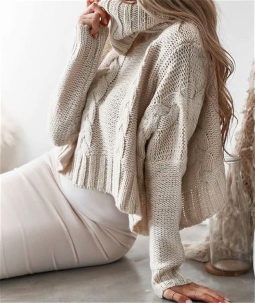 بلوفر صوف ابيض blouse 3