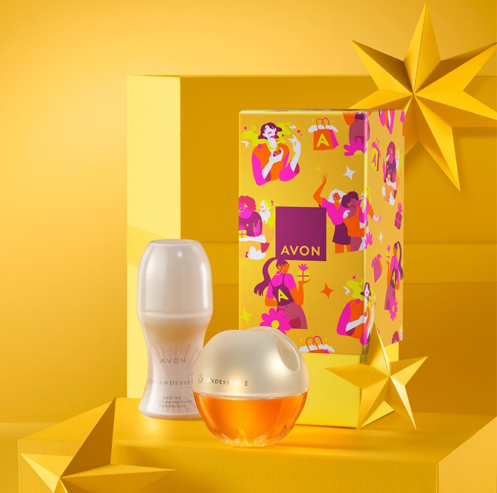علبة هدايا عطر انكانديسنس