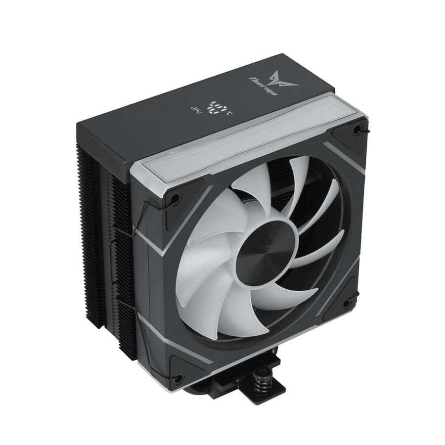 مبرد هوائي Thermo Titan N400D Digital ARGB - أسود