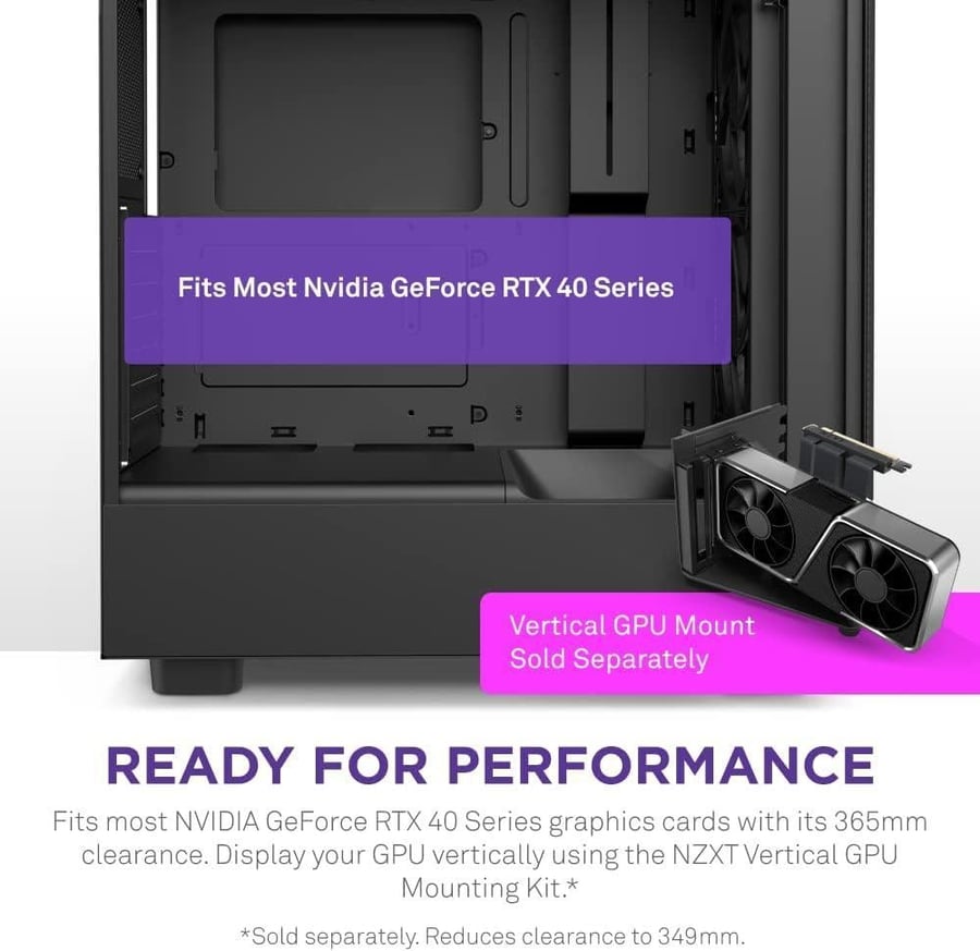 NZXT H5 Flow White Computer Case