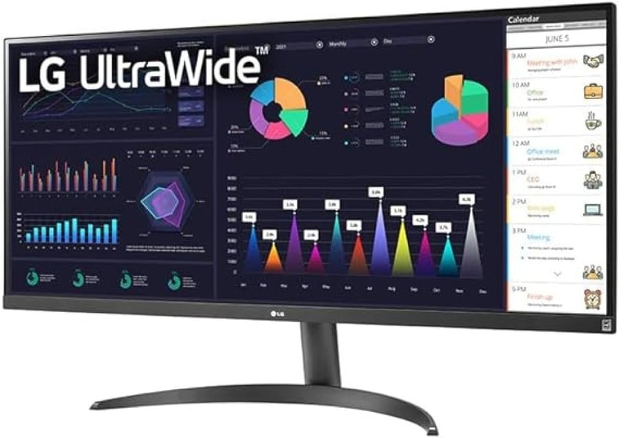 شاشة LG 34WP500-B 34 بوصة 2560 x 1080 IPS 75Hz - أسود