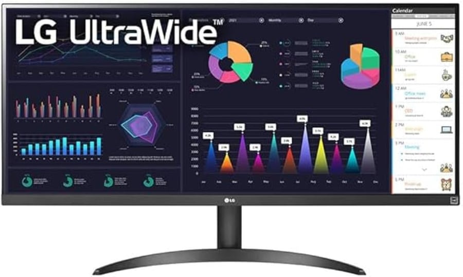 شاشة LG 34WP500 B 34 بوصة 2560 x 1080 IPS 75Hz أسود