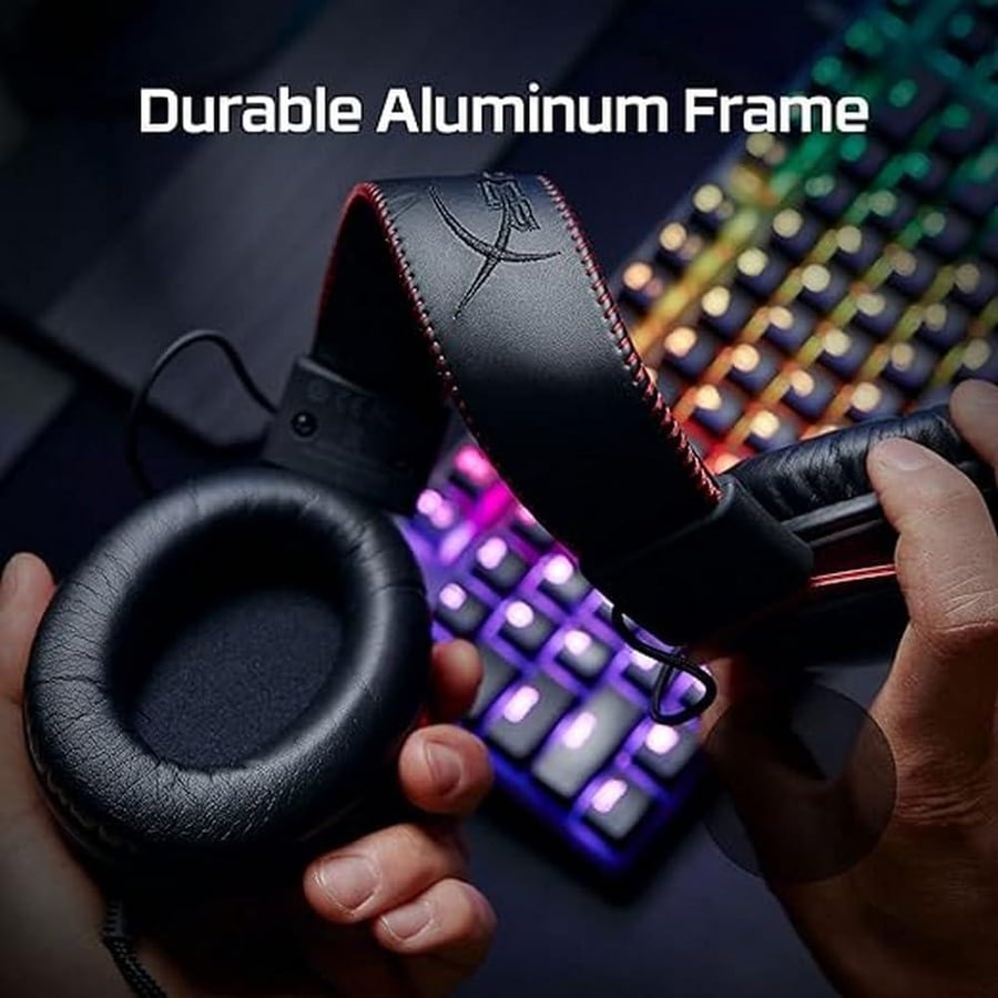 سماعة HyperX Cloud II - أسود/أحمر