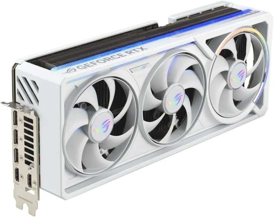 كرت شاشة ASUS GeForce RTX 5080 ROG Astral OC 16GB GDDR7 - أبيض