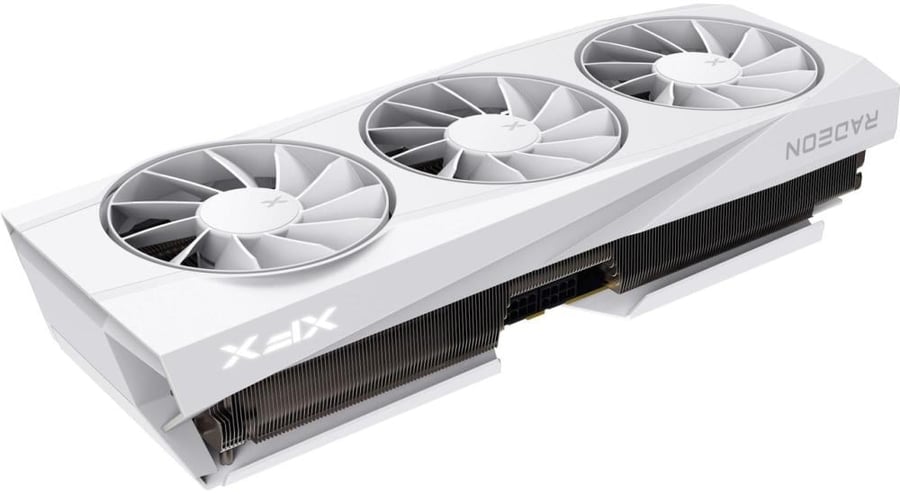 كرت شاشة XFX Radeon RX 9070 XT Quicksilver 16GB GDDR6 - أبيض