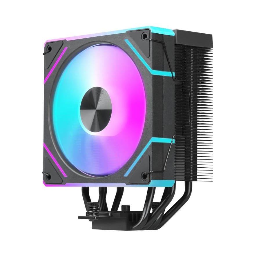 مبرد هوائي Thermo Titan N400D Digital ARGB - أسود