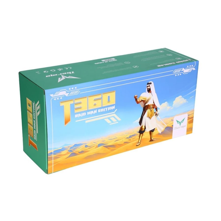 مبرد مائي Thermo T360 ARGB LCD - أسود