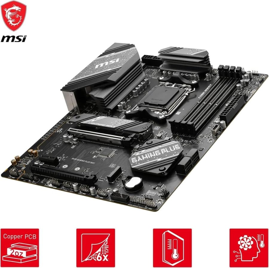 لوحة أم MSI PRO B650-S WIFI AM5 DDR5 ATX Wi-Fi 6E