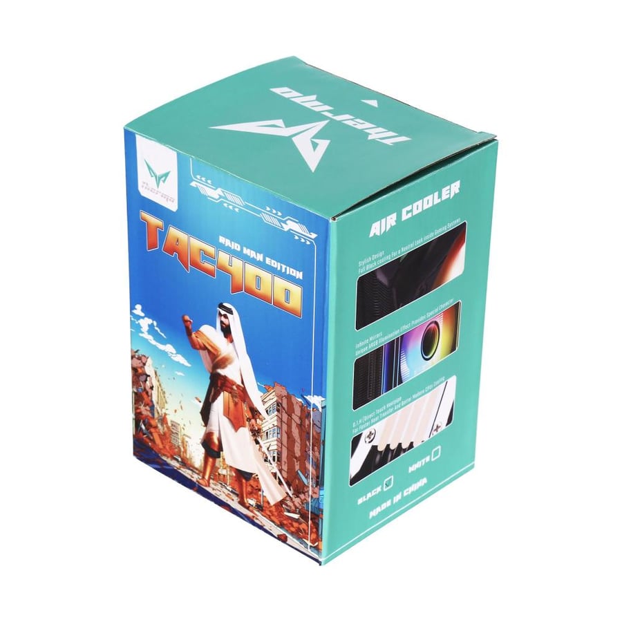 مبرد هوائي Thermo TCA400 ARGB - أبيض
