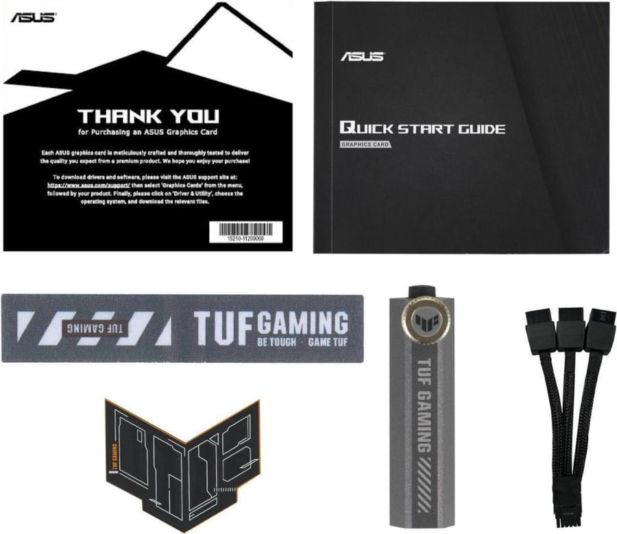 كرت شاشة ASUS GeForce RTX 5070 TUF Gaming OC 12GB GDDR7