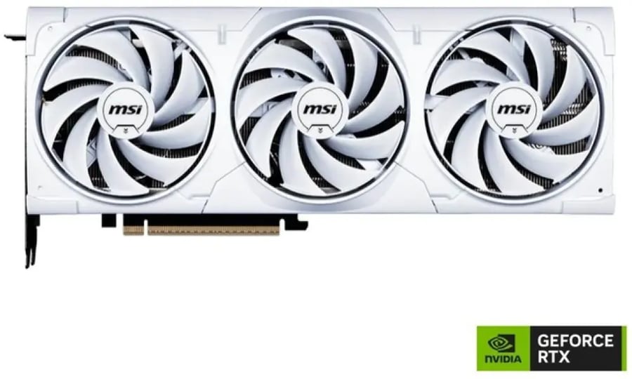كرت شاشة MSI GeForce RTX 5080 VENTUS 3X OC 16GB GDDR7 - أبيض