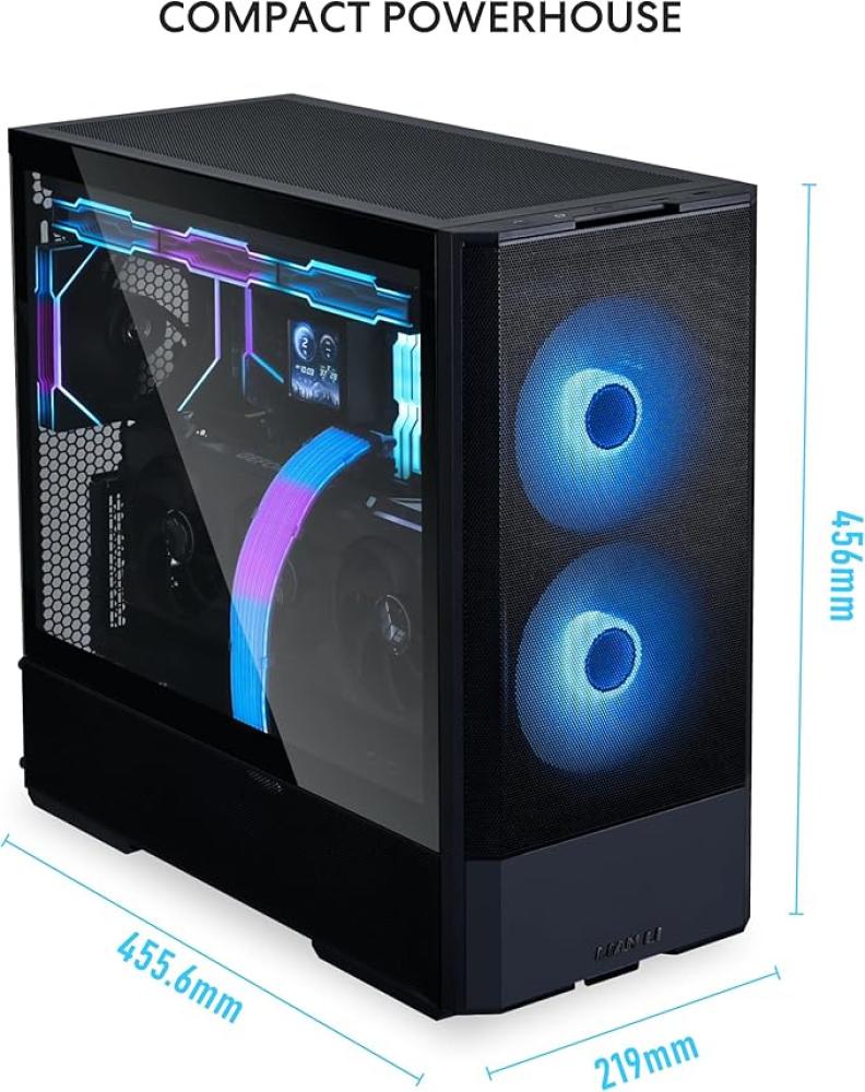 Lian Li LANCOOL 207 Mid Tower PC Case - Black