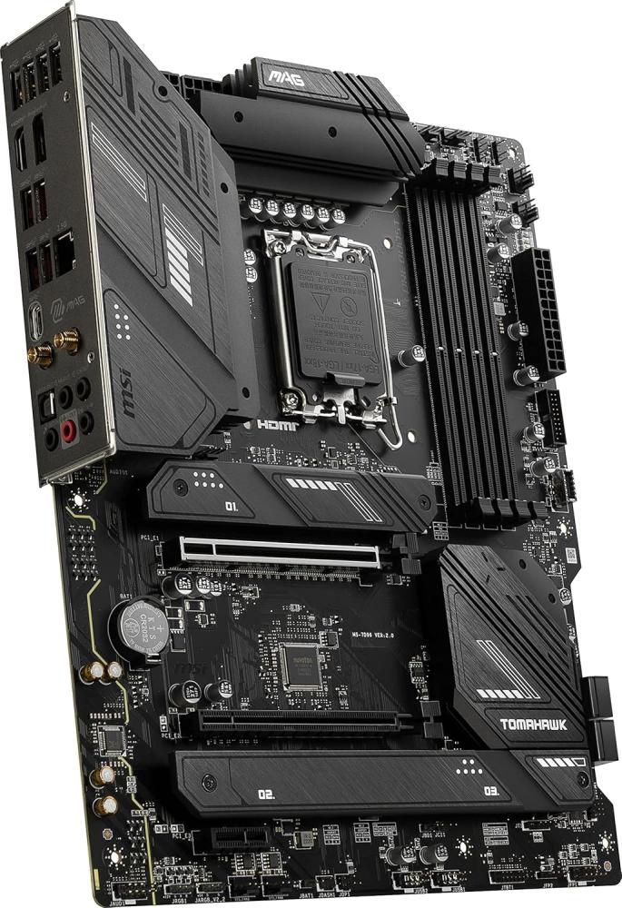 لوحة أم MSI MAG B760 TOMAHAWK WIFI LGA1700 DDR5 ATX Wi-Fi 6E
