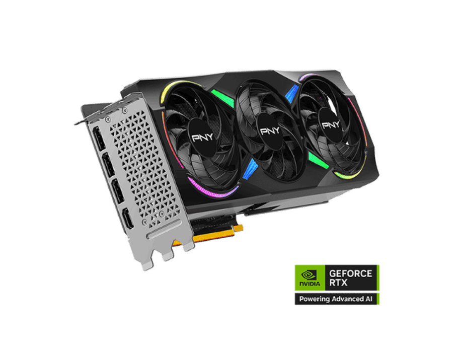 كرت شاشة PNY GeForce RTX 5070 Ti ARGB EPIC-X RGB OC Triple Fan 16GB GDDR7 - أسود