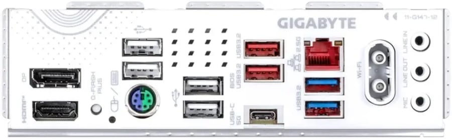 لوحة أم GIGABYTE B850 EAGLE WIFI7 ICE AM5 DDR5 ATX Wi-Fi 7 - أبيض