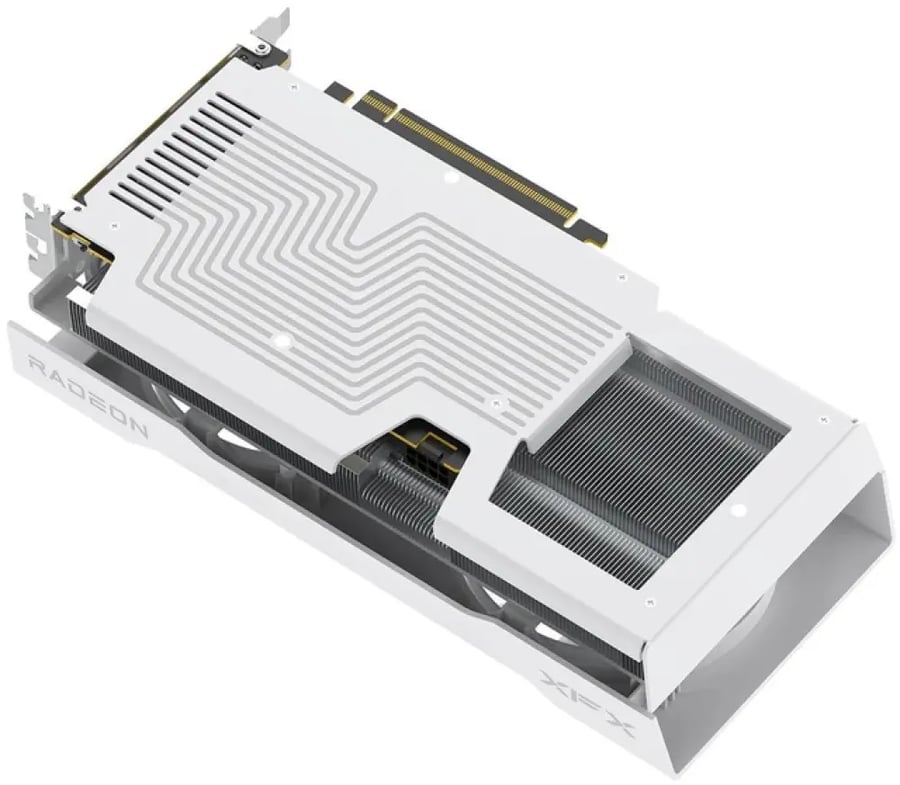 كرت شاشة XFX Radeon RX 9060 XT Swift OC 16GB GDDR6 - أبيض