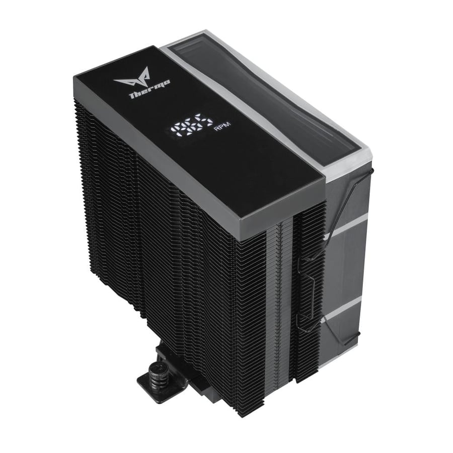 مبرد هوائي Thermo Titan N400D Digital ARGB - أسود