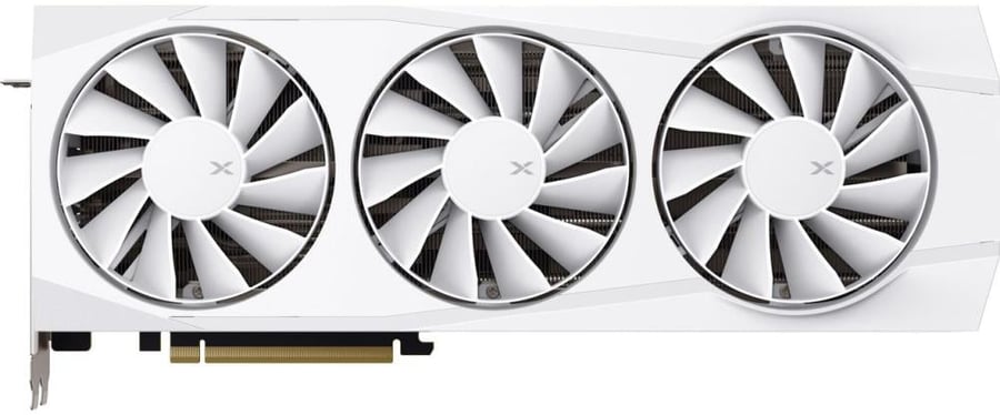 كرت شاشة XFX Radeon RX 9070 XT Quicksilver 16GB GDDR6 - أبيض