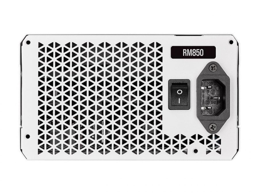 مزود طاقة CORSAIR RM850 850W - أبيض