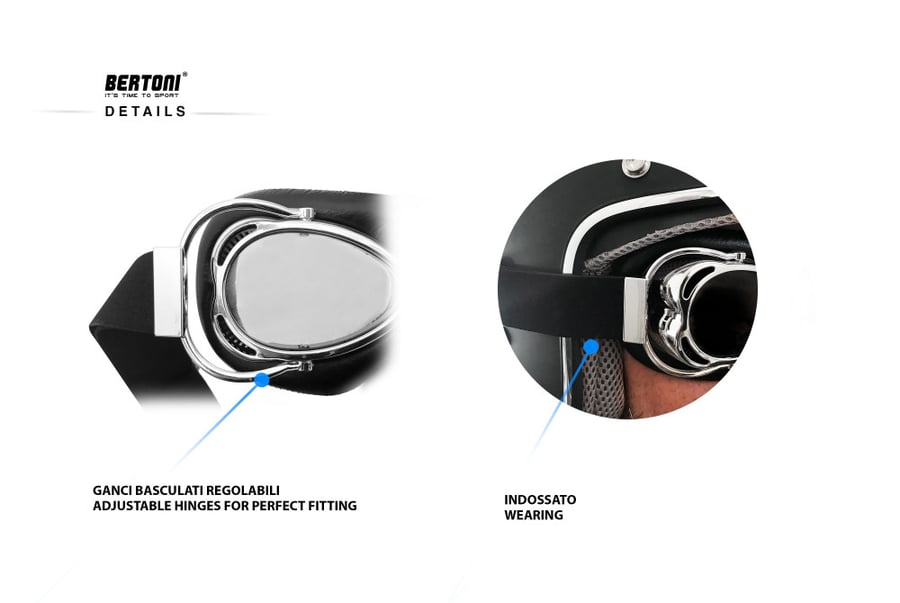 نظارات بيرتوني لراكبي الدرجات النارية | Bertoni Bikers Eyewear