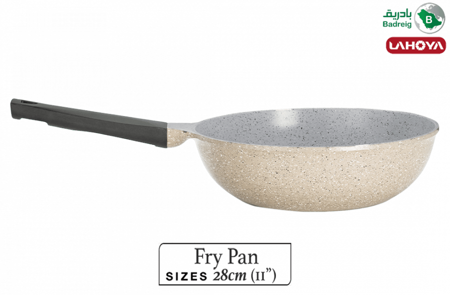 LAHOYA DEEP FRYING PAN, CERAMIC COATED, 28 CM, 3.9 LITERS