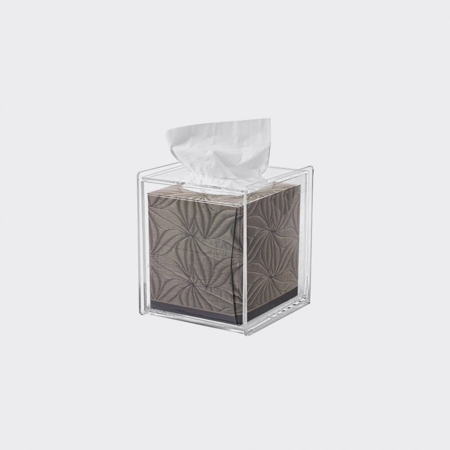 Clear acrylic tissue box for special occasions